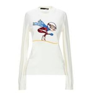 MOSCHINO - White Ski Sweater